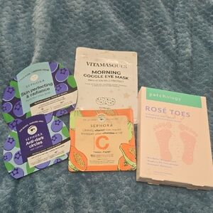 Sephora Skincare Set - Blue, Purple, Pink